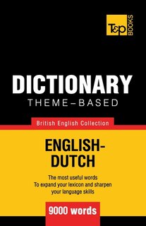 Couverture_Theme-based dictionary British English-Dutch - 9000 words