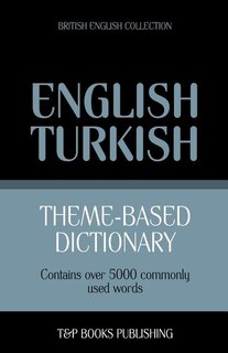 Front cover_Theme-based dictionary British English-Turkish - 5000 words