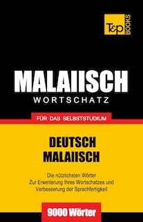 Front cover_Malaiischer Wortschatz für das Selbststudium - 9000 Wörter
