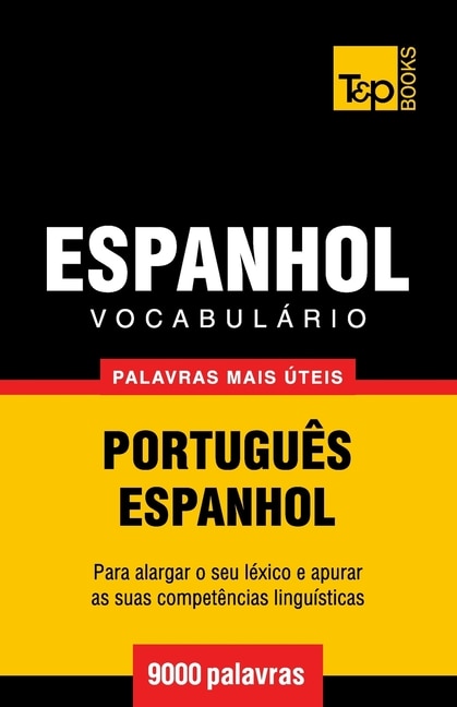 Front cover_Vocabulário Português-Espanhol - 9000 palavras mais úteis