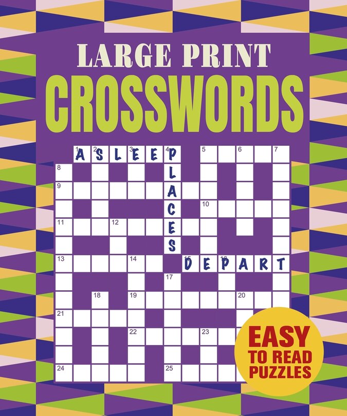 Front cover_Large Print Crosswords