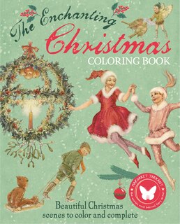 Front cover_The Enchanting Christmas Coloring Book