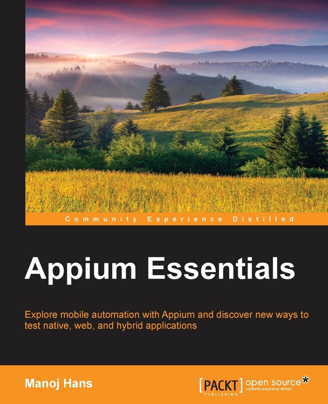 Couverture_Appium Essentials
