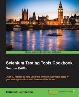 Front cover_Selenium Testing Tools Cookbook