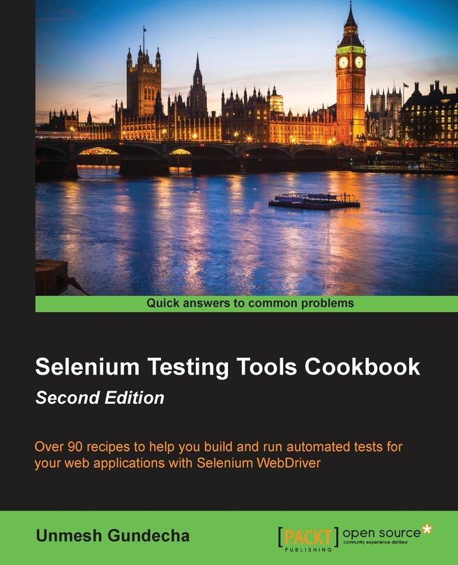 Front cover_Selenium Testing Tools Cookbook