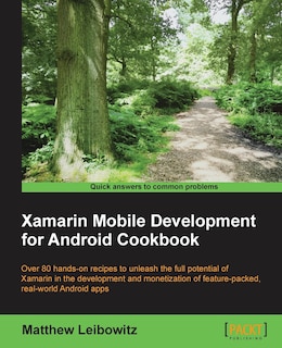 Front cover_Xamarin Mobile Development for Android Cookbook