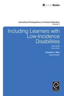 Couverture_Including Learners with Low-Incidence Disabilities