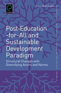 Couverture_Post-Education-for-All and Sustainable Development Paradigm
