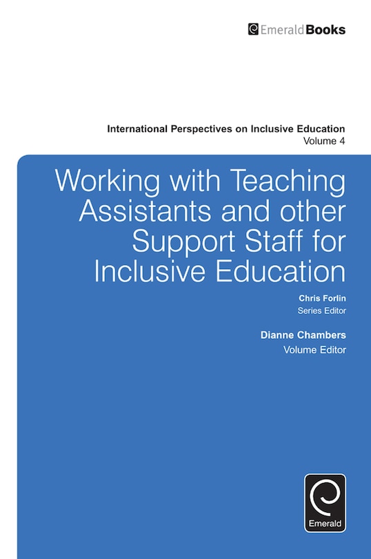 Front cover_Working with Teachers and Other Support Staff for Inclusive Education