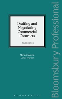 Couverture_Drafting And Negotiating Commercial Contracts
