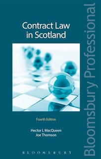Front cover_Contract Law In Scotland