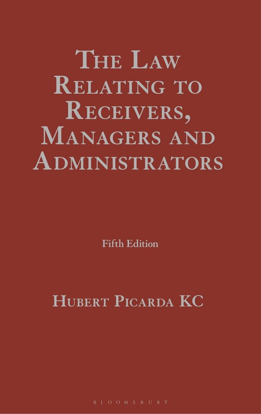 Front cover_The Law Relating To Receivers, Managers And Administrators