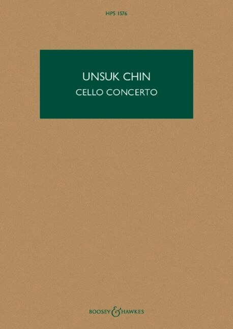 Chin: Cello Concerto HPS 1576 Study Score