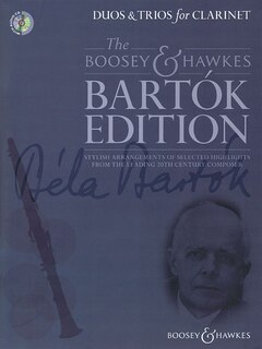 Bartok Duos & Trios for Clarinet: For Clarinet (book/cd)