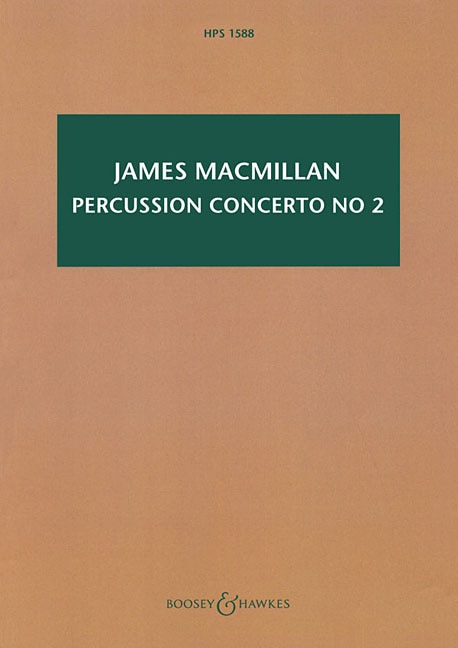Front cover_Percussion Concerto No. 2