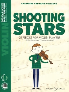 Couverture_Shooting Stars: 21 Pieces For Violin Players Violin And Piano With Online Audio