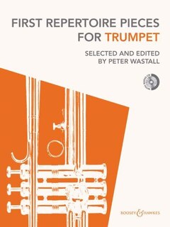 Front cover_First Repertoire Pieces for Trumpet and Piano Book with Online
