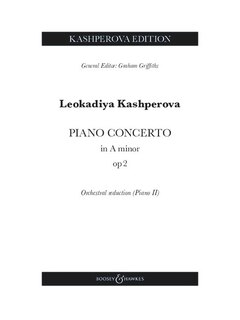Front cover_Kashperova: Piano Concerto in A minor, Op. 2