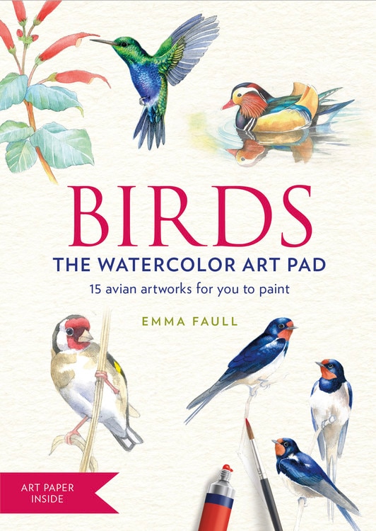 Front cover_Birds The Watercolor Art Pad