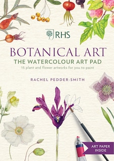 Couverture_Rhs Botanical Art The Watercolour Art Pad