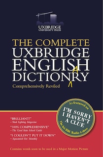 Front cover_The Unabridged Uxbridge English Dictionary