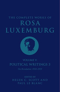 Front cover_The Complete Works of Rosa Luxemburg Volume V