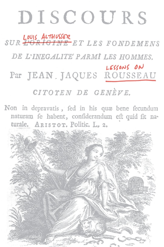 Front cover_Lessons On Rousseau (lbe)