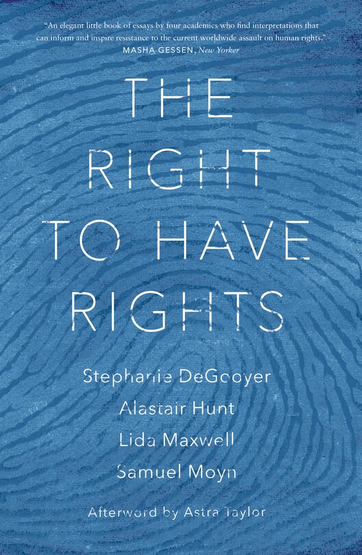 Front cover_The Right To Have Rights