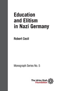 Couverture_Education And Elitism In Nazi Germany