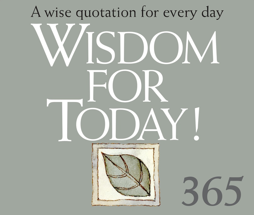 Couverture_365 Wisdom For Today