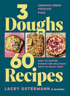 Front cover_3 Doughs, 60 Recipes