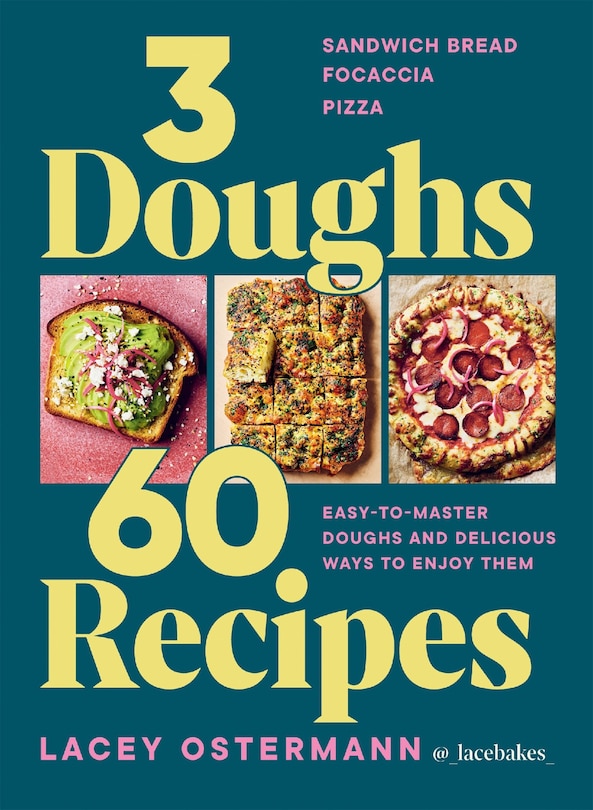 Front cover_3 Doughs, 60 Recipes