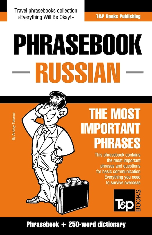 Front cover_English-Russian phrasebook and 250-word mini dictionary