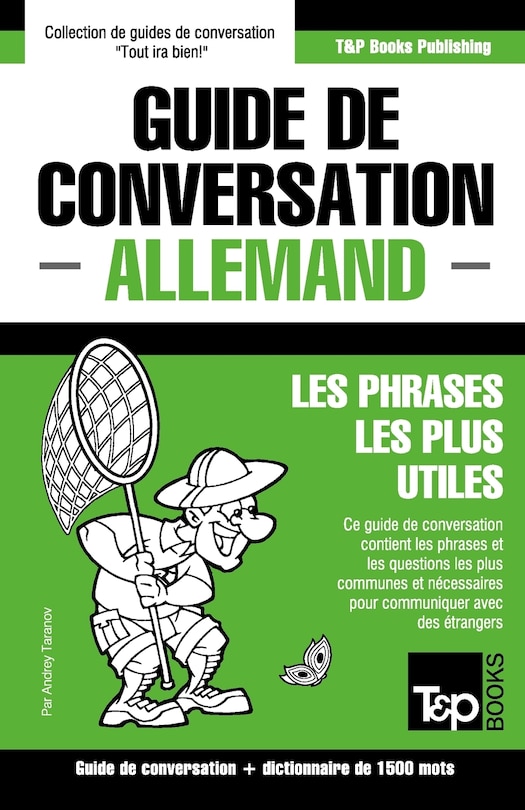 Couverture_Guide de conversation Fran&ccedil;ais-Allemand et dictionnaire concis de 1500 mots