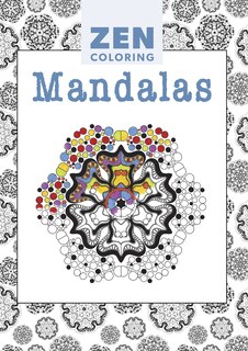 Front cover_Zen Coloring - Mandalas