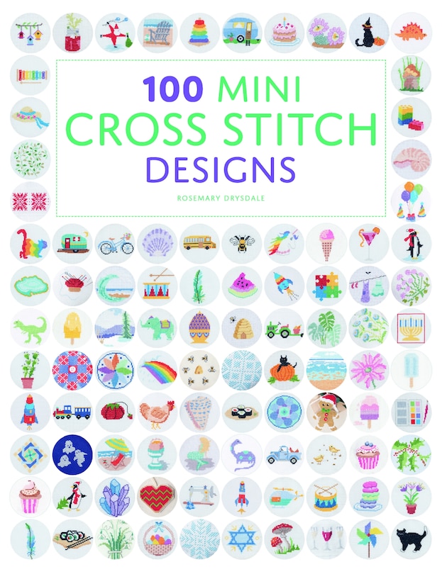 Front cover_100 Mini Cross Stitch Designs