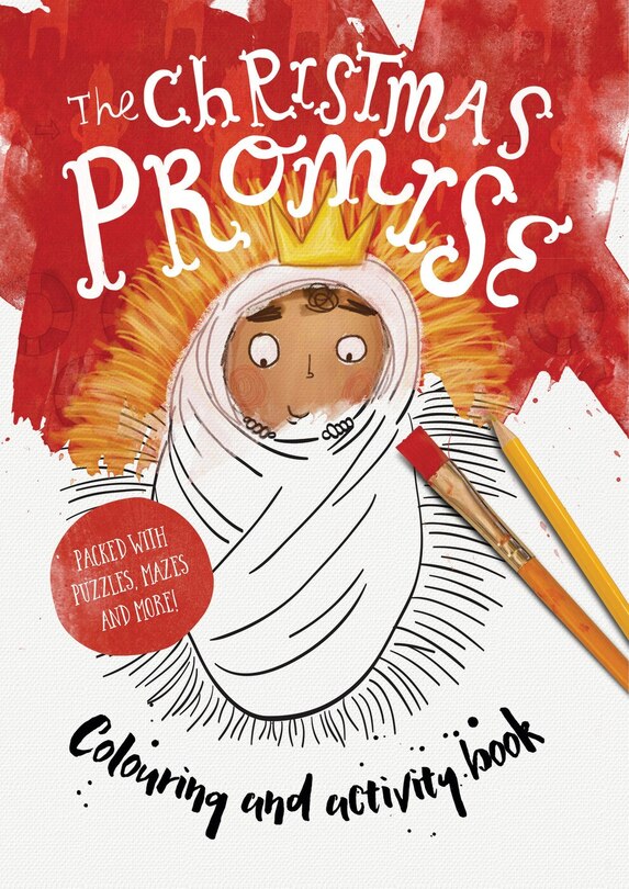 Couverture_The CHRISTMAS PROMISE COLORING AND ACTIVITY BOOK
