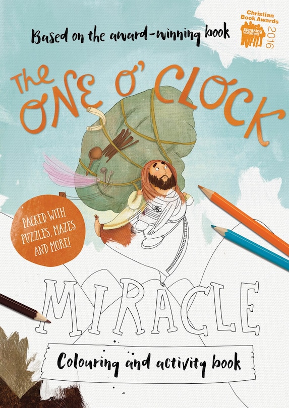 Front cover_The One O'Clock Miracle Coloring & Activity Book