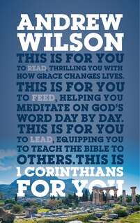 Couverture_1 Corinthians for You
