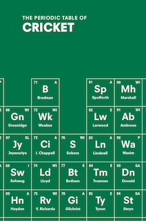 Couverture_The Periodic Table Of Cricket