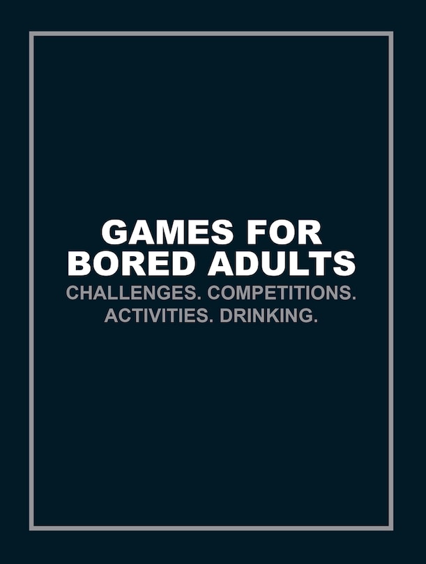Couverture_Games For Bored Adults
