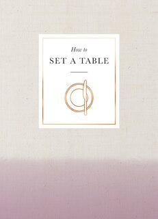 Couverture_How To Set A Table