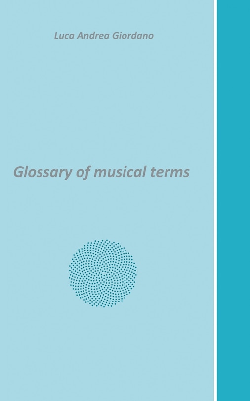 Front cover_Glossary of musical terms