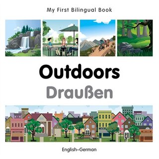 Front cover_My First Bilingual Book–Outdoors (English–German)