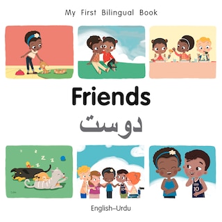 Front cover_My First Bilingual Book–Friends (English–Urdu)