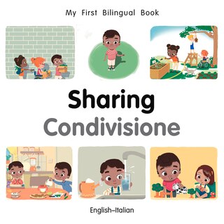 Front cover_My First Bilingual Book–Sharing (English–Italian)