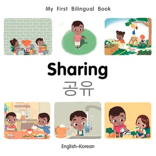 Front cover_My First Bilingual Book–Sharing (English–Korean)