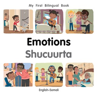 Front cover_My First Bilingual Book–Emotions (English–Somali)