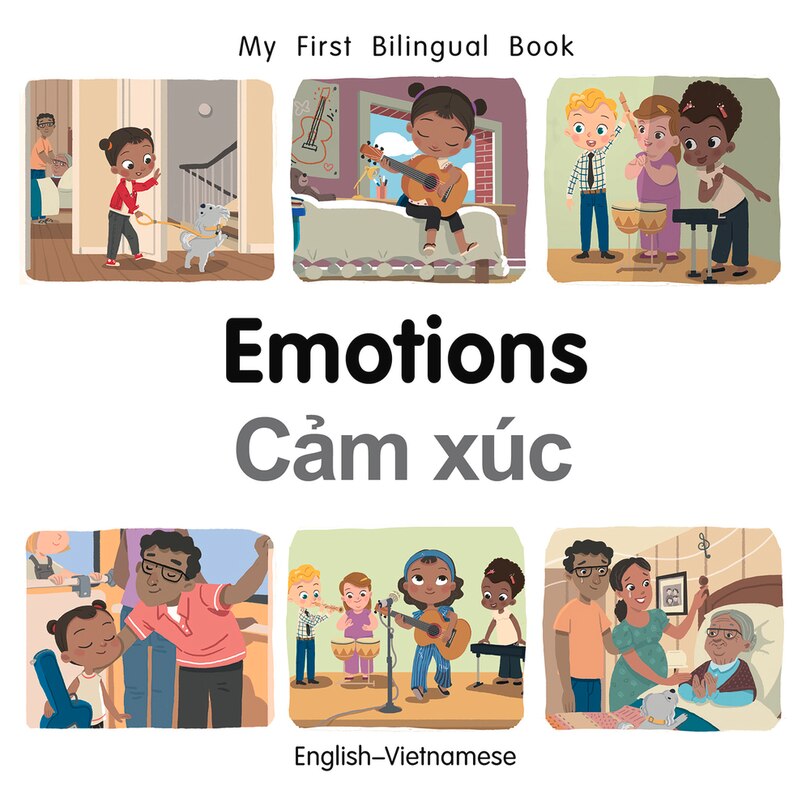 Front cover_My First Bilingual Book–Emotions (English–Vietnamese)