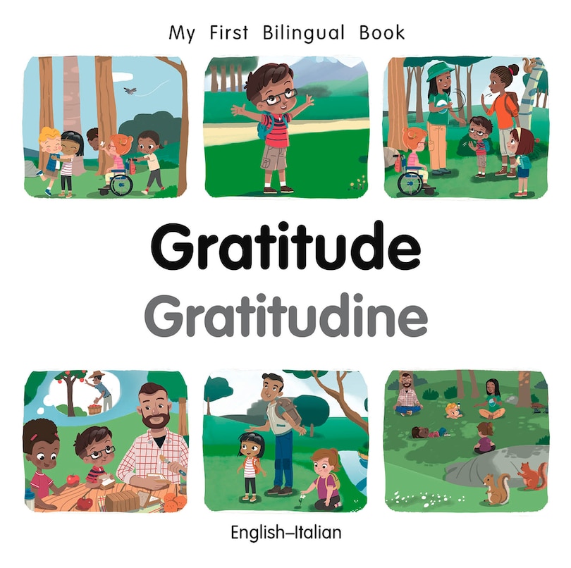 Front cover_My First Bilingual Book–Gratitude (English–Italian)